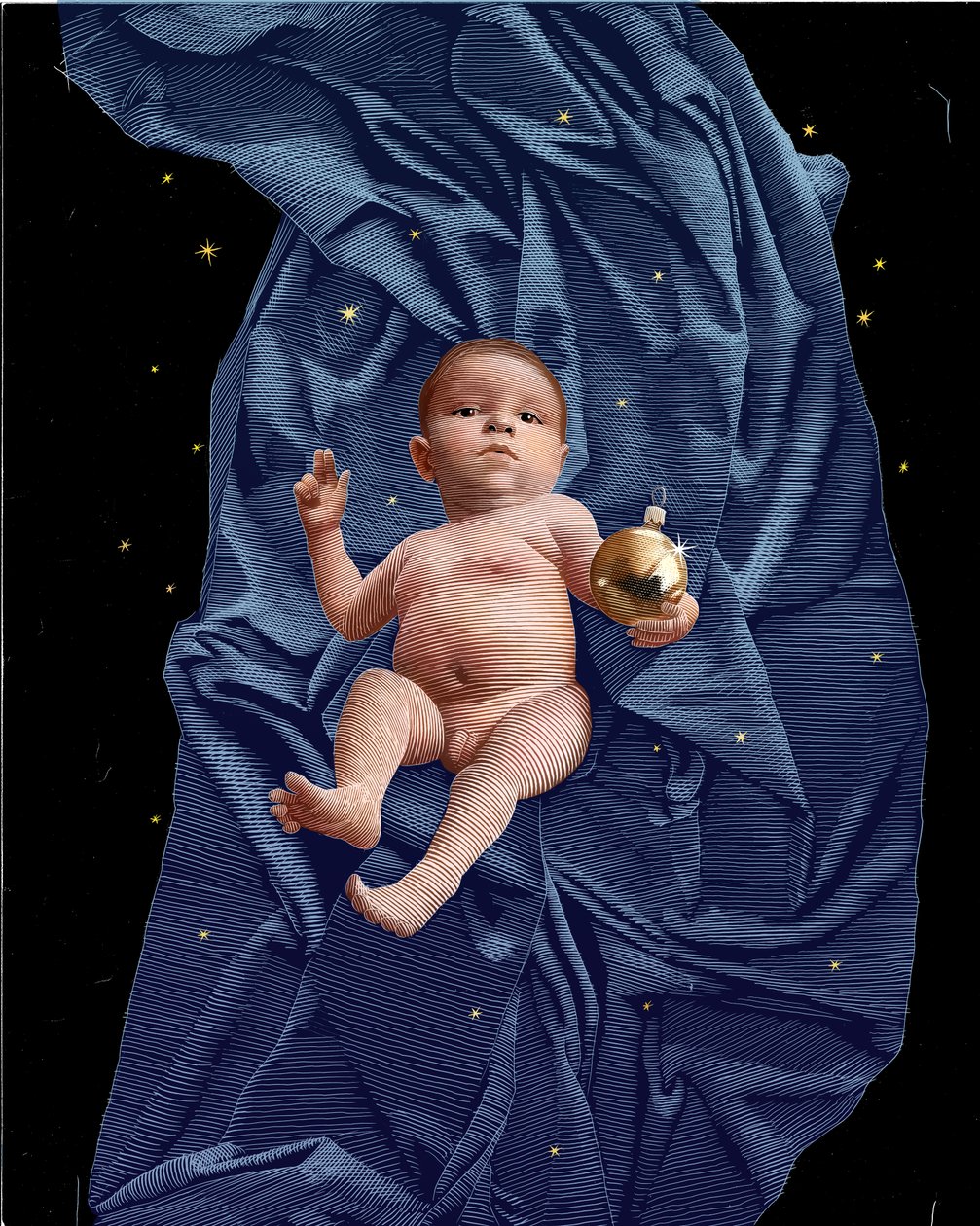 Immanuel, 2024 (raaputusalusta, väritetty digitaalisesti) tekijältä Scott McKowen