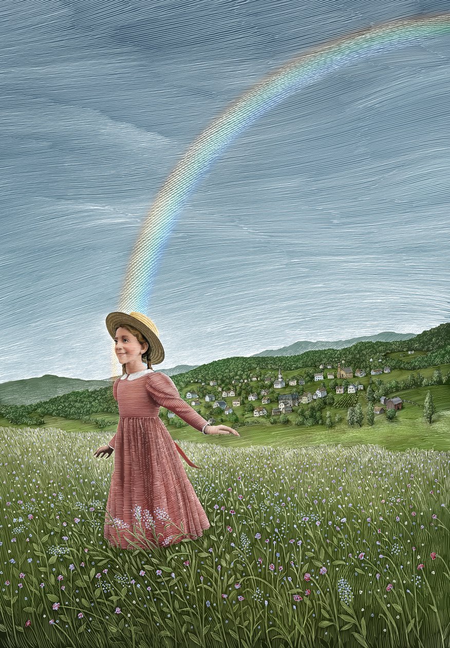 Pollyanna, 2011 (raaputusalusta, väritetty digitaalisesti). tekijältä Scott McKowen