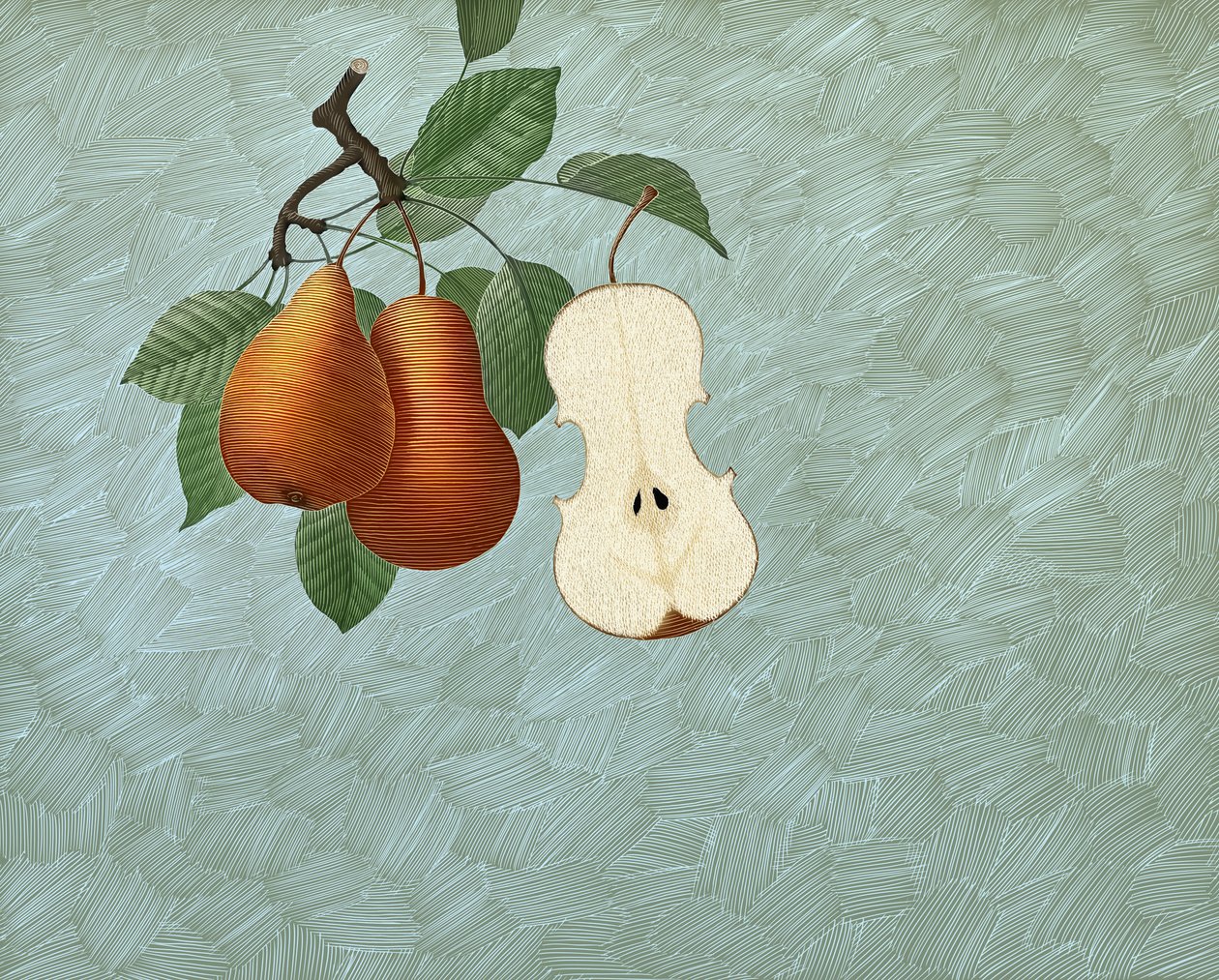 Pyris Stradivarius, 2016 (raaputusalusta, väritetty digitaalisesti). tekijältä Scott McKowen