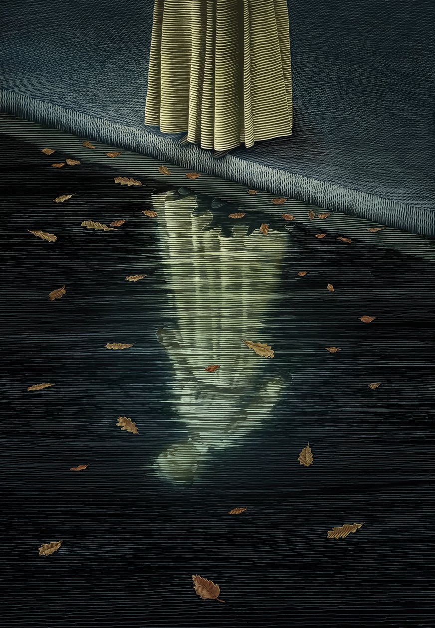 Rosmersholm, 2010 (raaputusalusta, väritetty digitaalisesti) tekijältä Scott McKowen