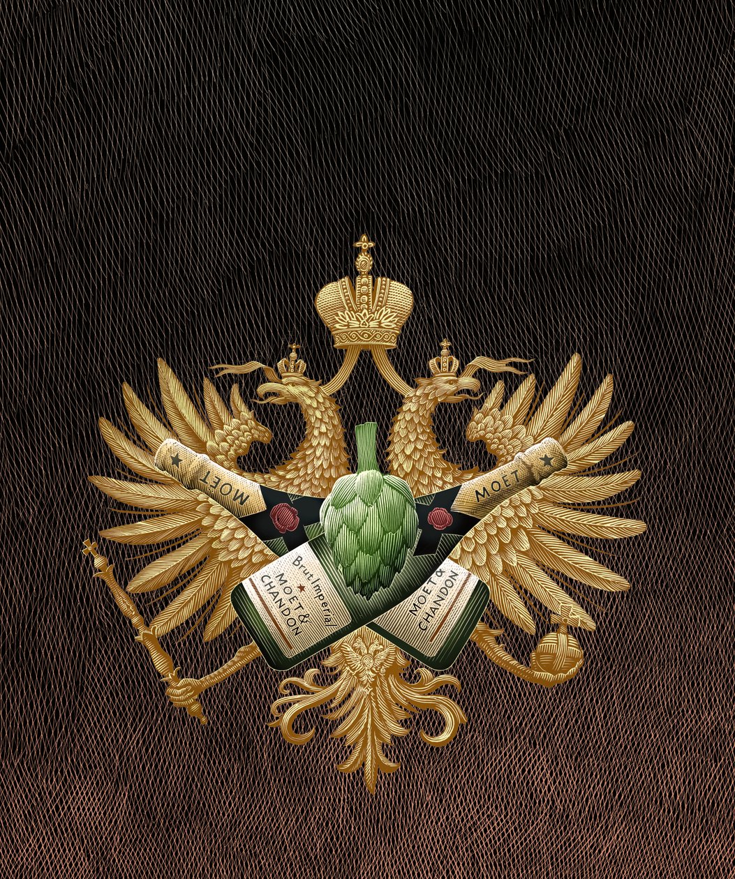 Tovarich, 2013 (raaputusalusta, väritetty digitaalisesti) tekijältä Scott McKowen