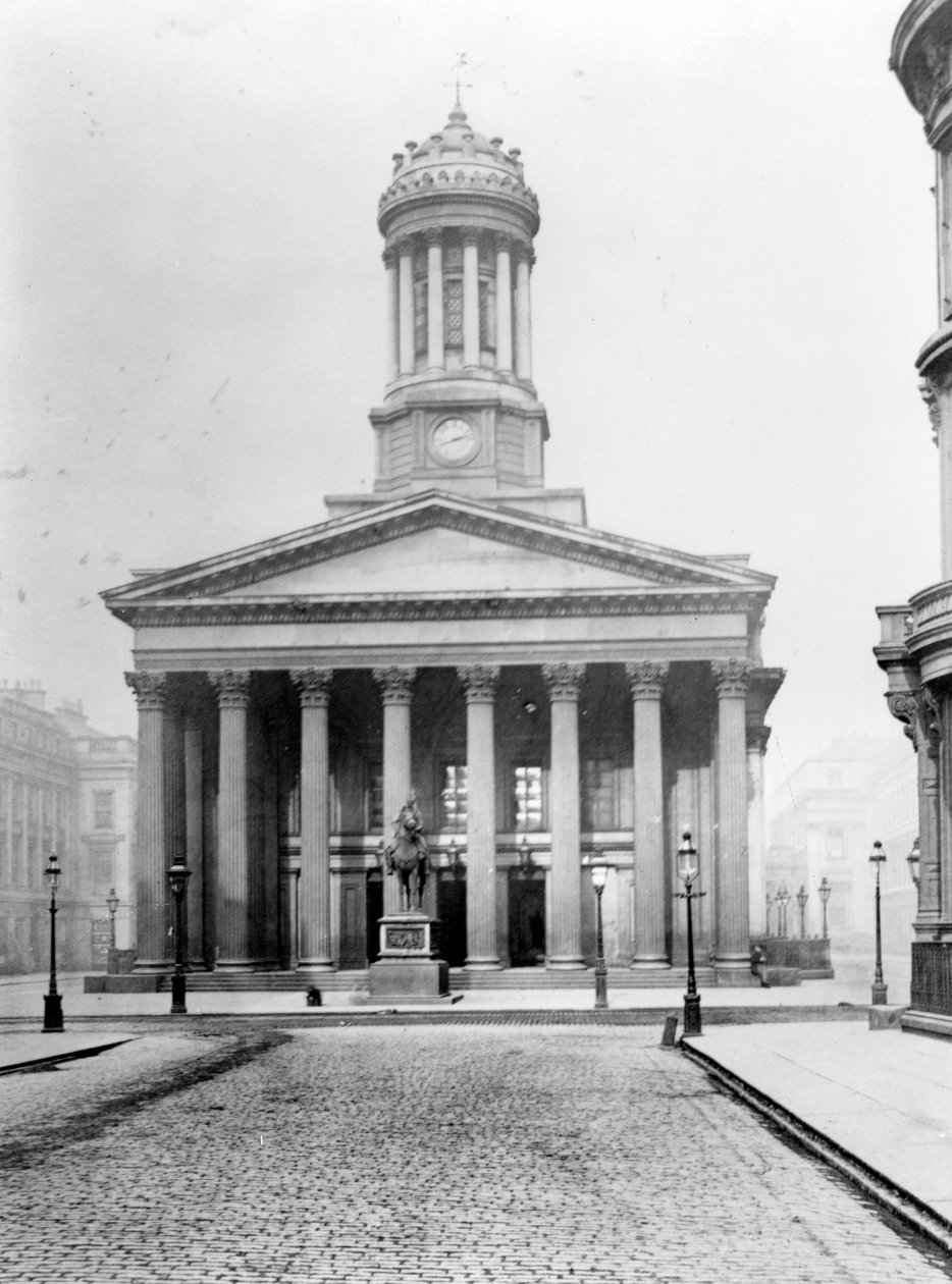 Royal Exchange Square, Glasgow, n. 1895 tekijältä Scottish Photographer