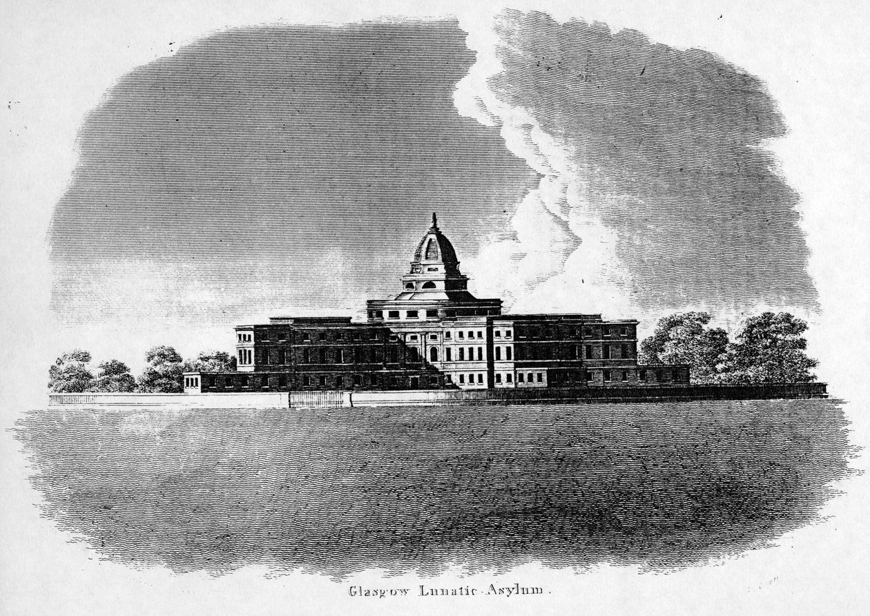 Glasgow Lunatic Asylum, n. 1830 tekijältä Scottish School
