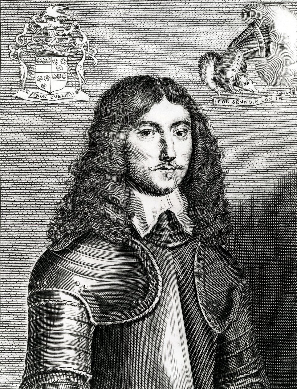 James Graham, Montrosen markiisi, A. Mathamin tekemä vedos, noin 1644-50. tekijältä Scottish School