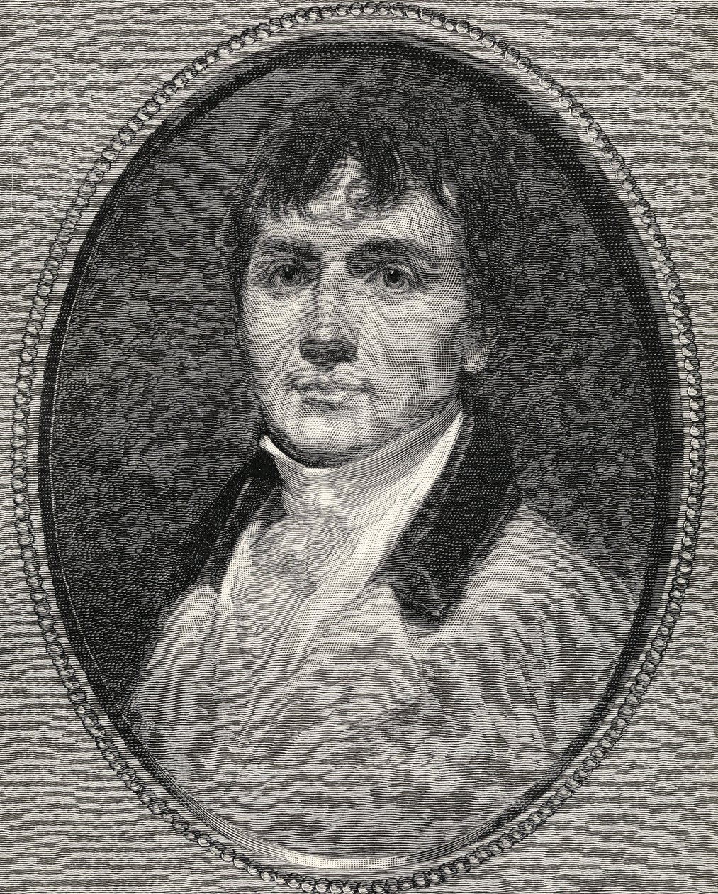 Robert Burnsin muotokuva The Century Illustrated Monthly Magazine -lehdestä, toukokuusta lokakuuhun 1883 tekijältä Scottish School