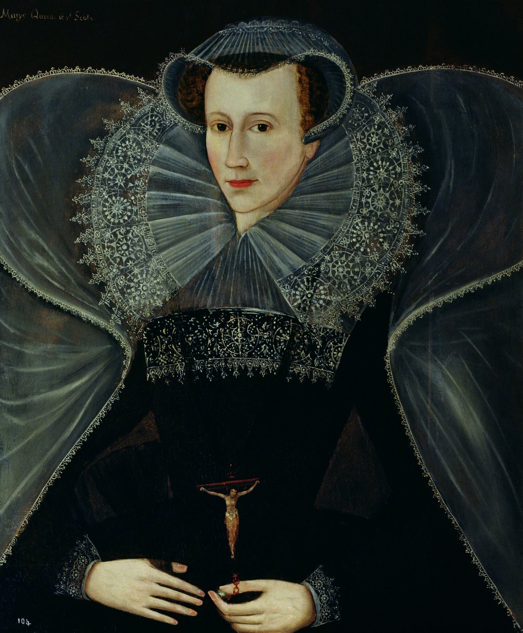 Muotokuva Skotlannin kuningattaresta Mariasta (1542-87) tekijältä Scottish School