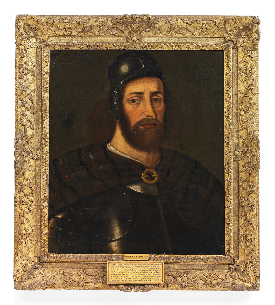 William Wallacen muotokuva, n. 1700 tekijältä Scottish School