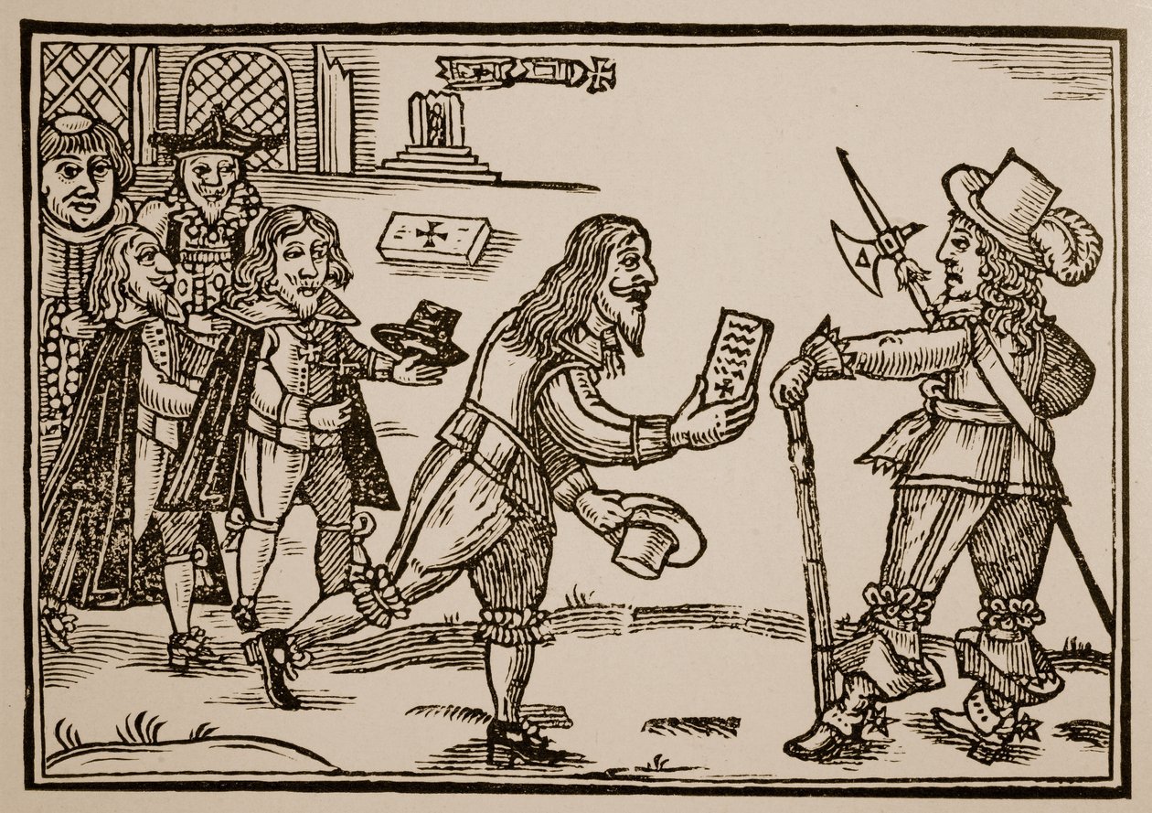 Jock of Braid Scotlandin nöyrä vetoomus, 1648 tekijältä Scottish School