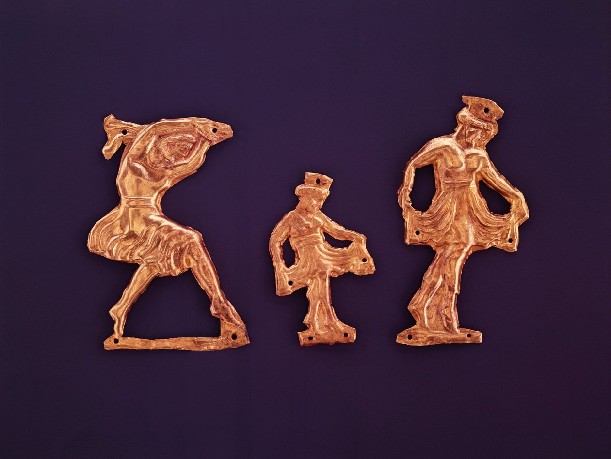 Jumalatar Demeterin tanssijat (kulta) tekijältä Scythian