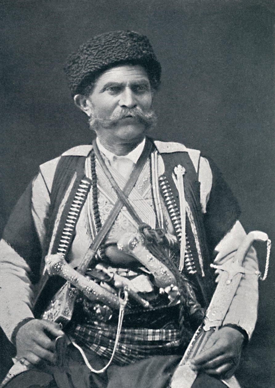 Montenegrolainen, 1912 tekijältä Sebah