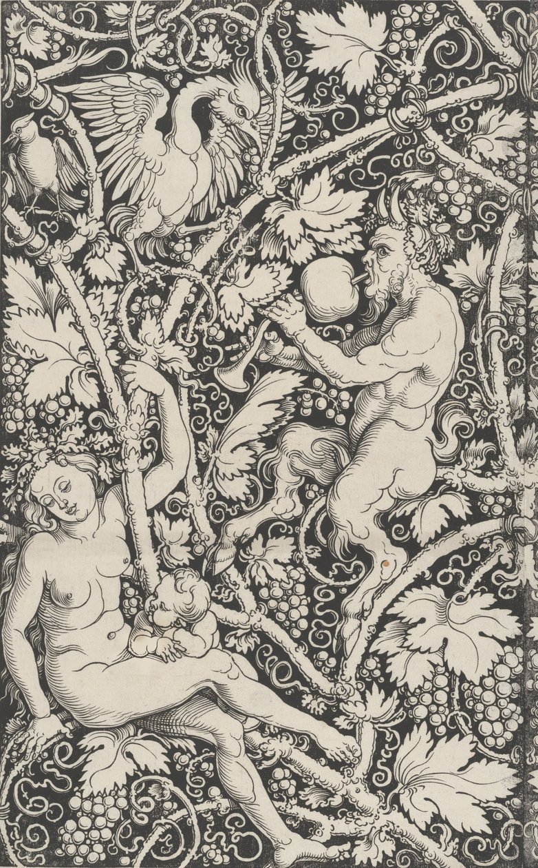 Fons de pantalla amb Família Sàtir, 1515. finlandès tekijältä Sebald Beham