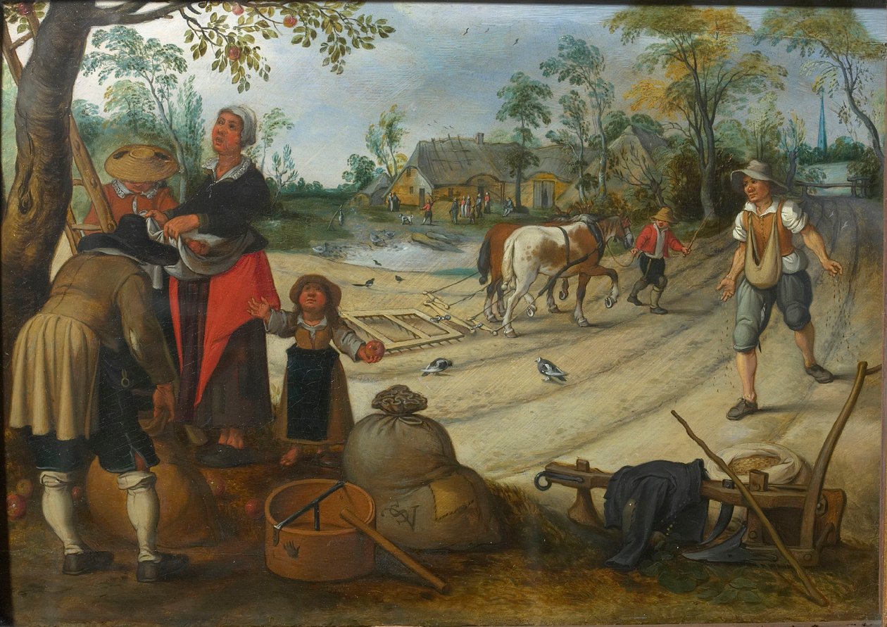 Syyskuu, n. 1618. tekijältä Sebastiaen Vrancx