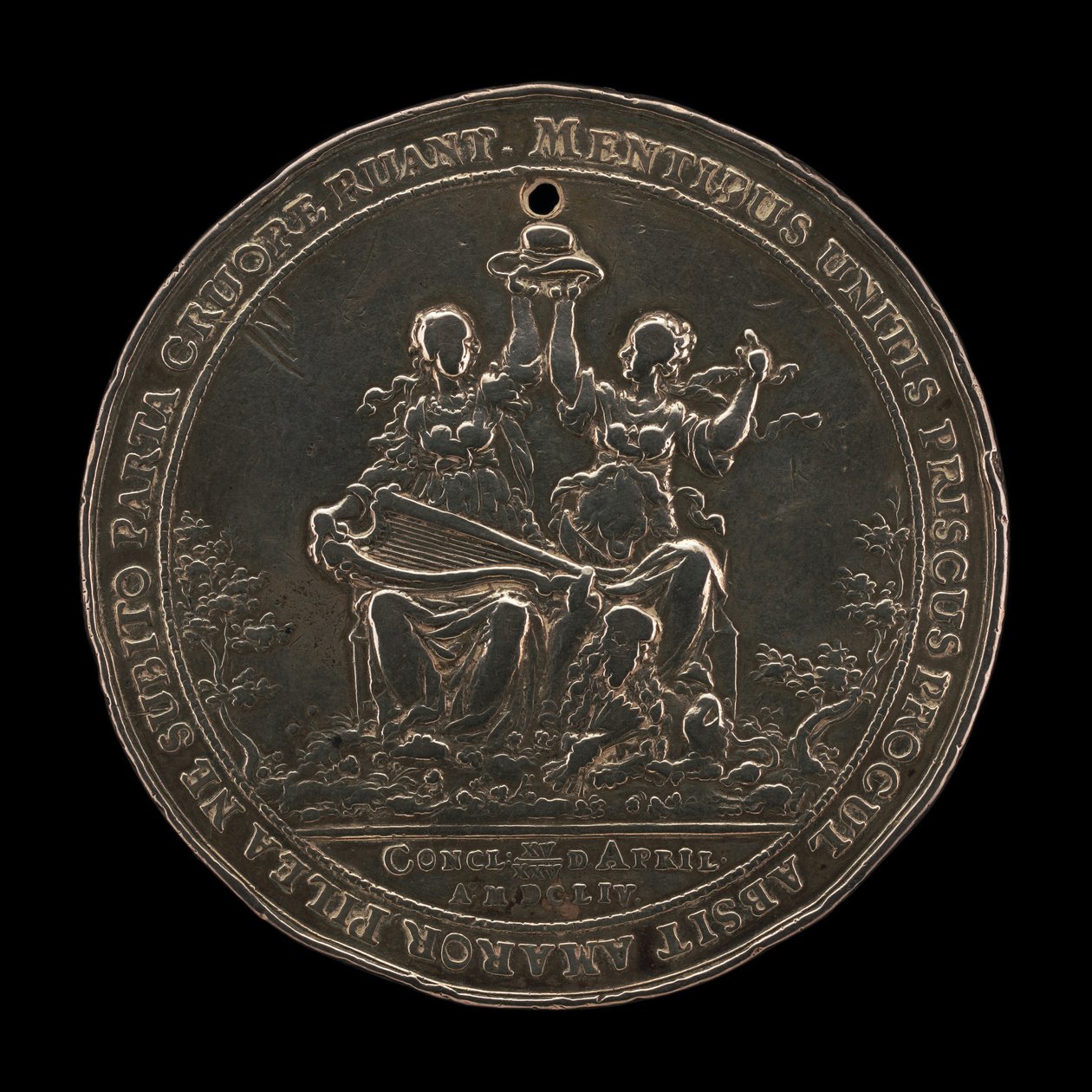 Rauha Hollannin kanssa [puolimerkki], 1654. tekijältä Sebastian Dadler