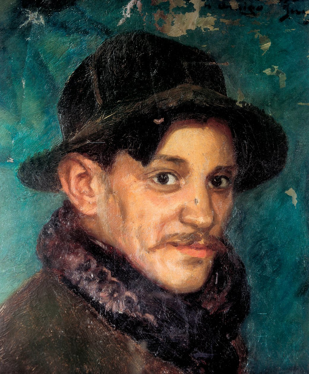 Retrat de Pablo Picasso (pintura) finlandès tekijältä Sebastian Junyent i Sans