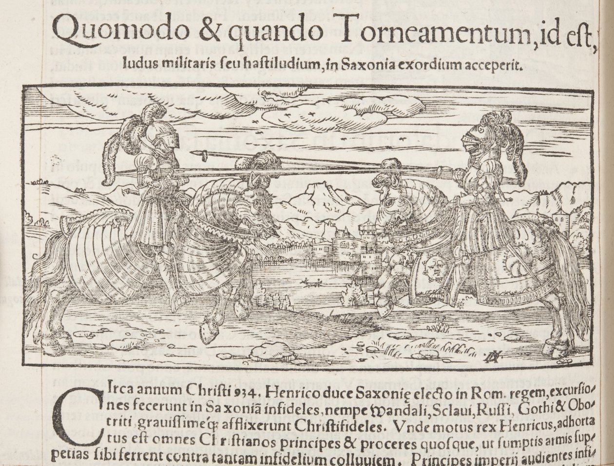 Cosmographia, Fol 744, 1544 tekijältä Sebastian Munster