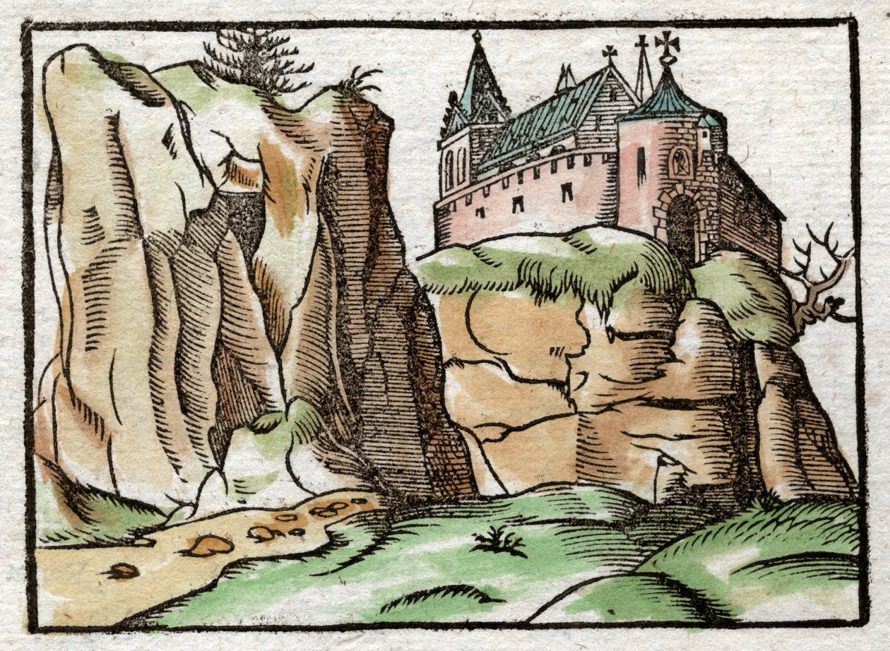 Targoviste, Romania 1575 tekijältä Sebastian Munster