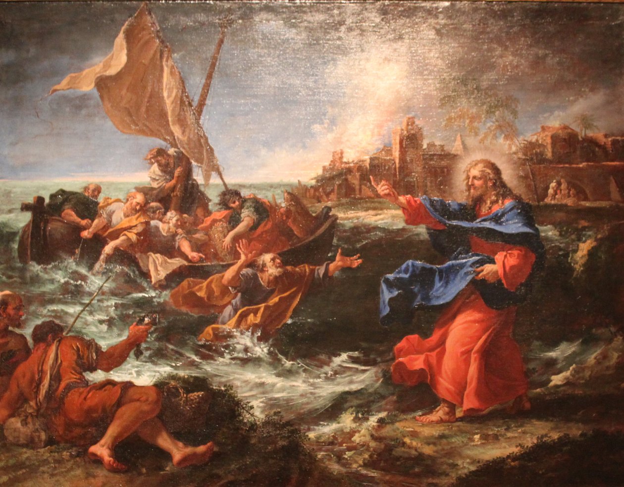 Ihmeellinen luonnos kaloja tekijältä Sebastiano Ricci
