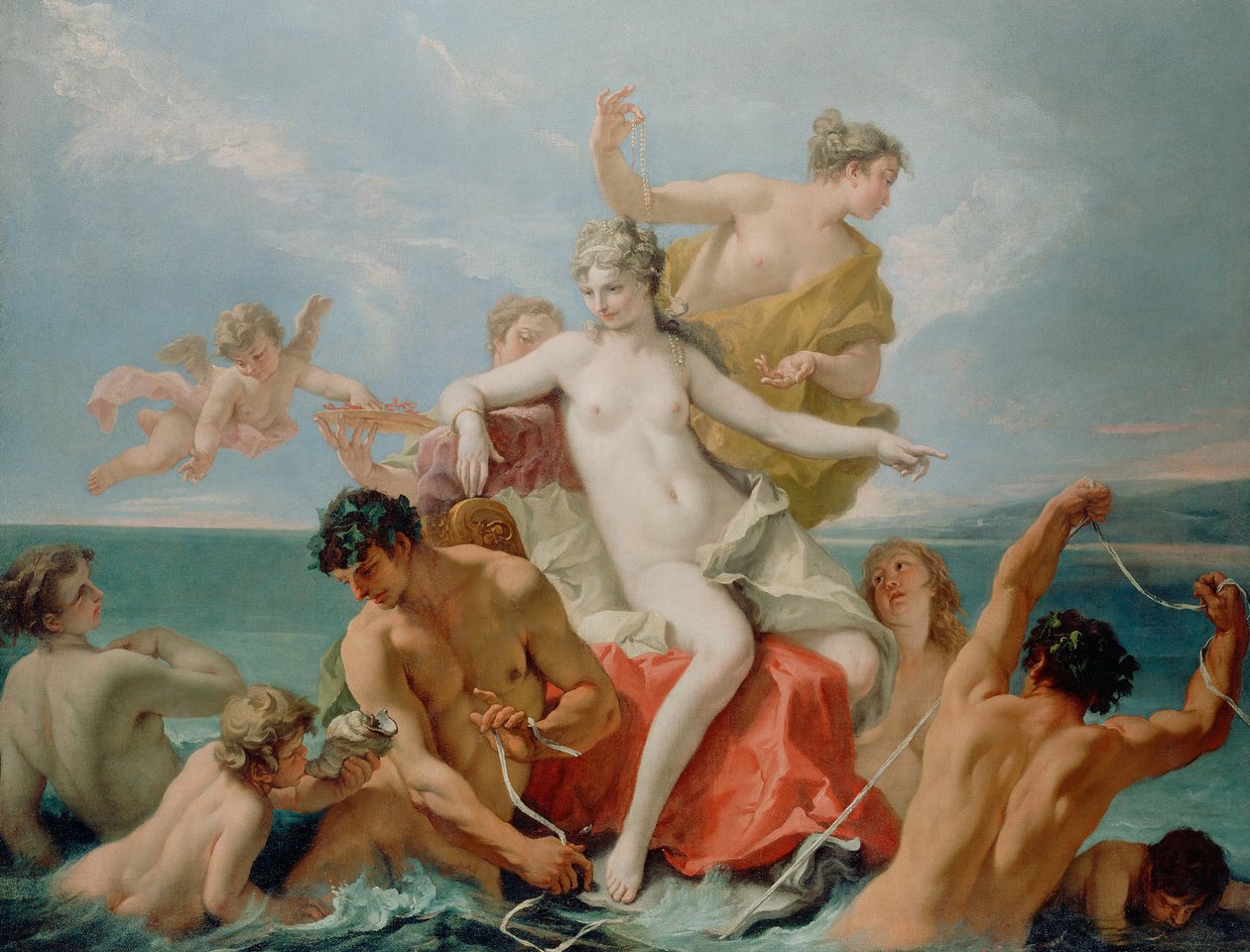 Marine Venuksen voitto tekijältä Sebastiano Ricci