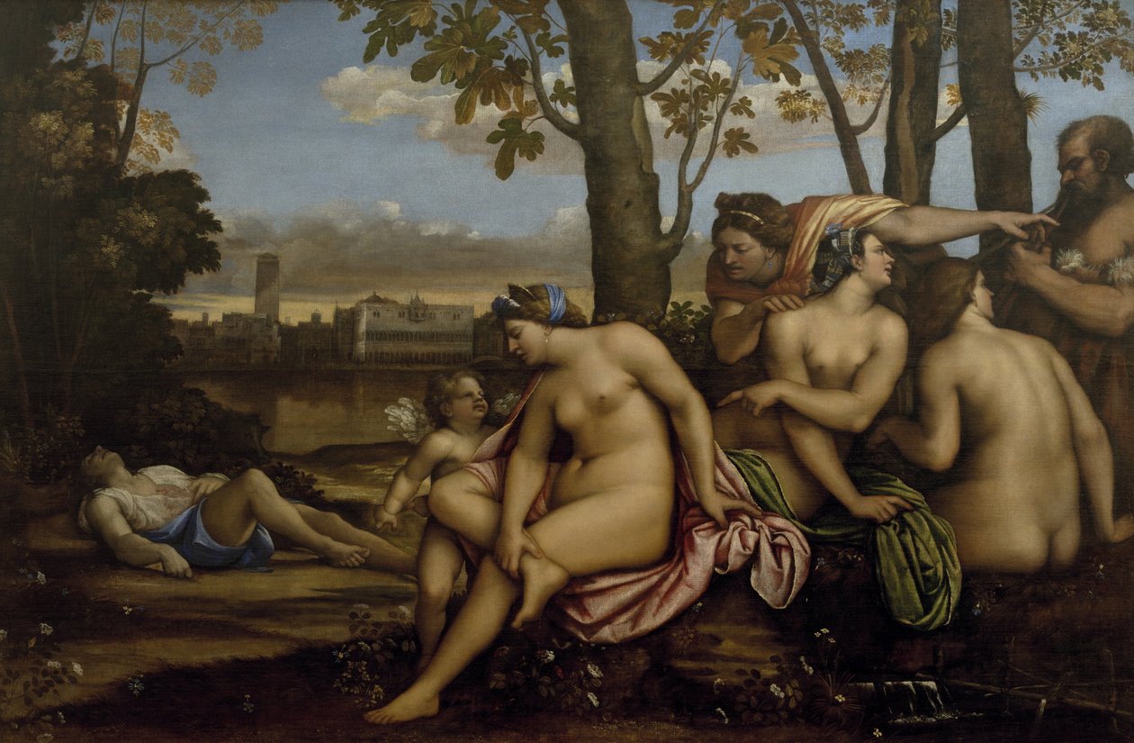 Adonisin kuolema tekijältä Sebastiano del Piombo
