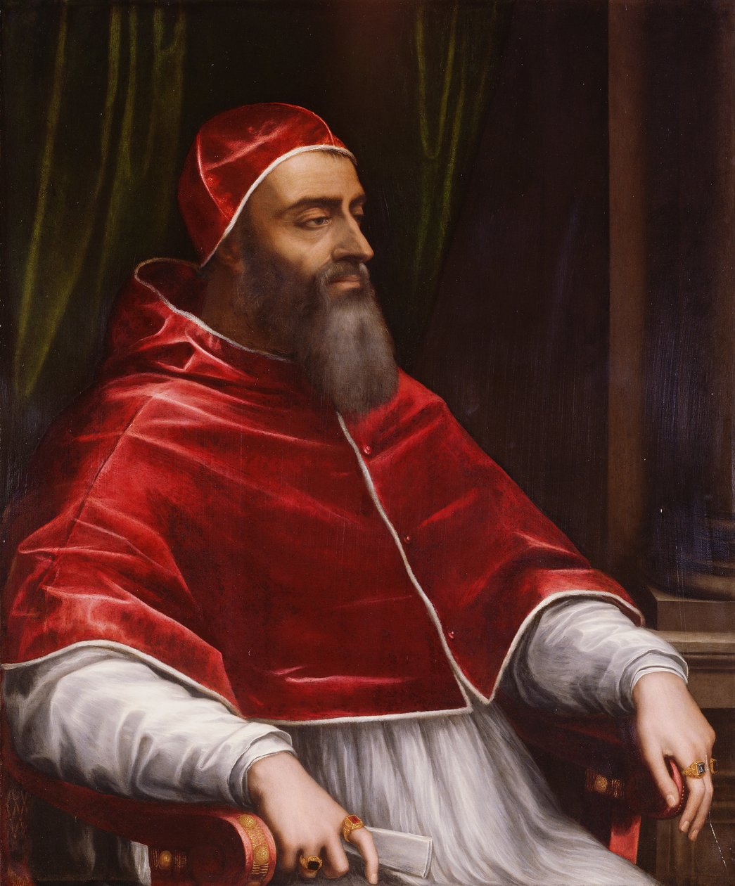 Paavi Clement VII tekijältä Sebastiano del Piombo