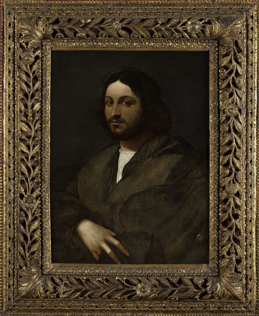 Miehen muotokuva, noin 1516-20 tekijältä Sebastiano del Piombo