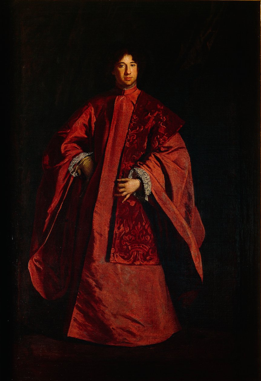 Retrato do Procurador Gerolamo Querini Stampalia, de Sebastiano Bombelli (1635-1719), óleo sobre Canvasfinnish tekijältä Sebastiano Bombelli