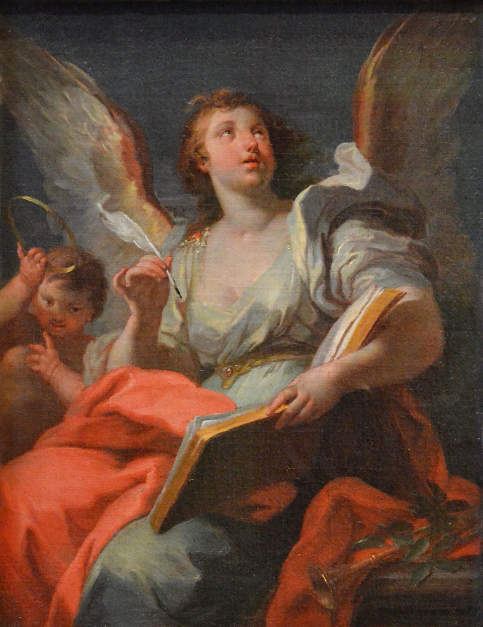 ranska: Allégorie de la Renommée Allegory of Fame (maineen allegoria) tekijältä Sebastiano Conca
