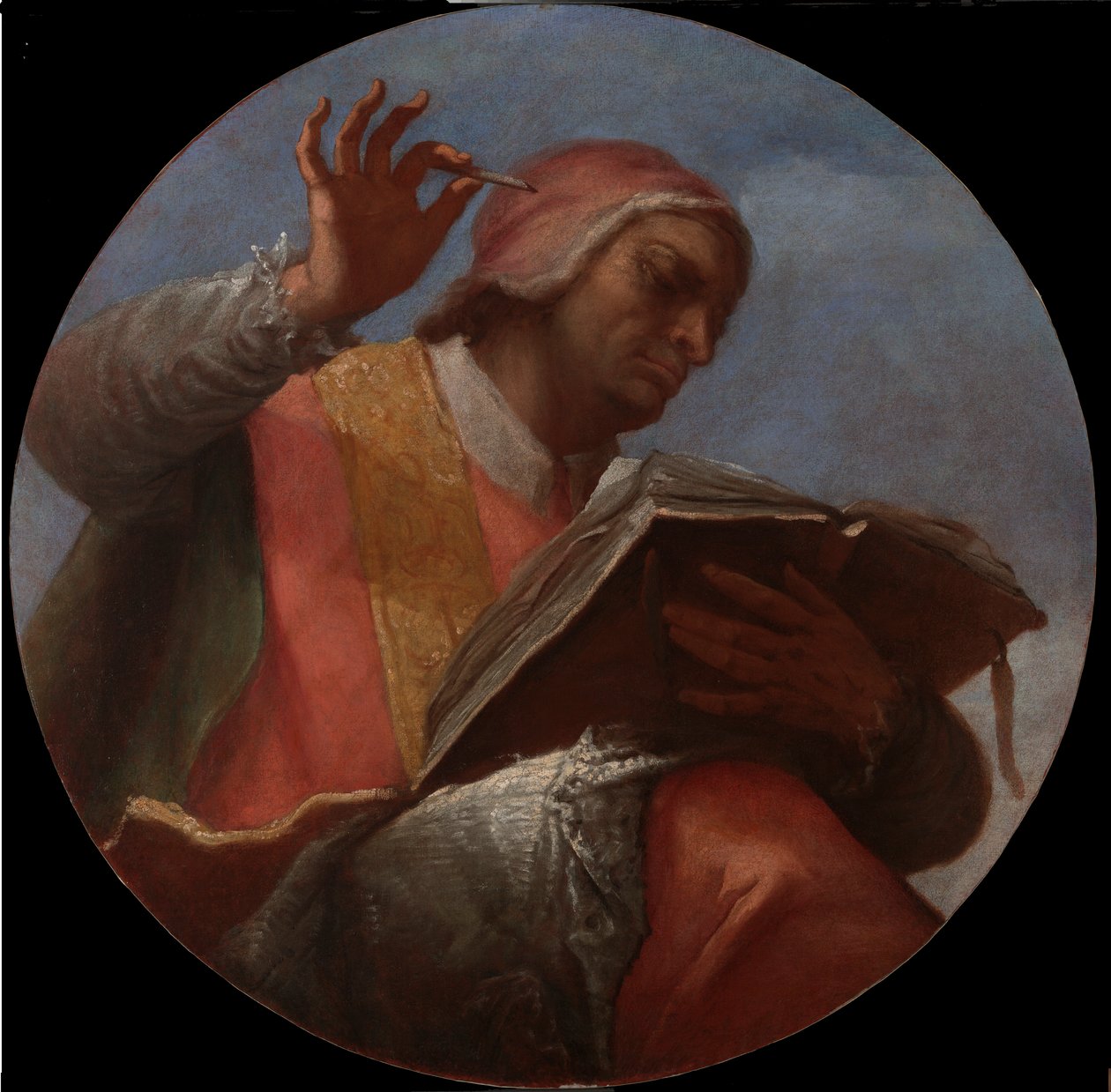 Pyhä Gregorius Suuri tekijältä Sebastiano Ricci
