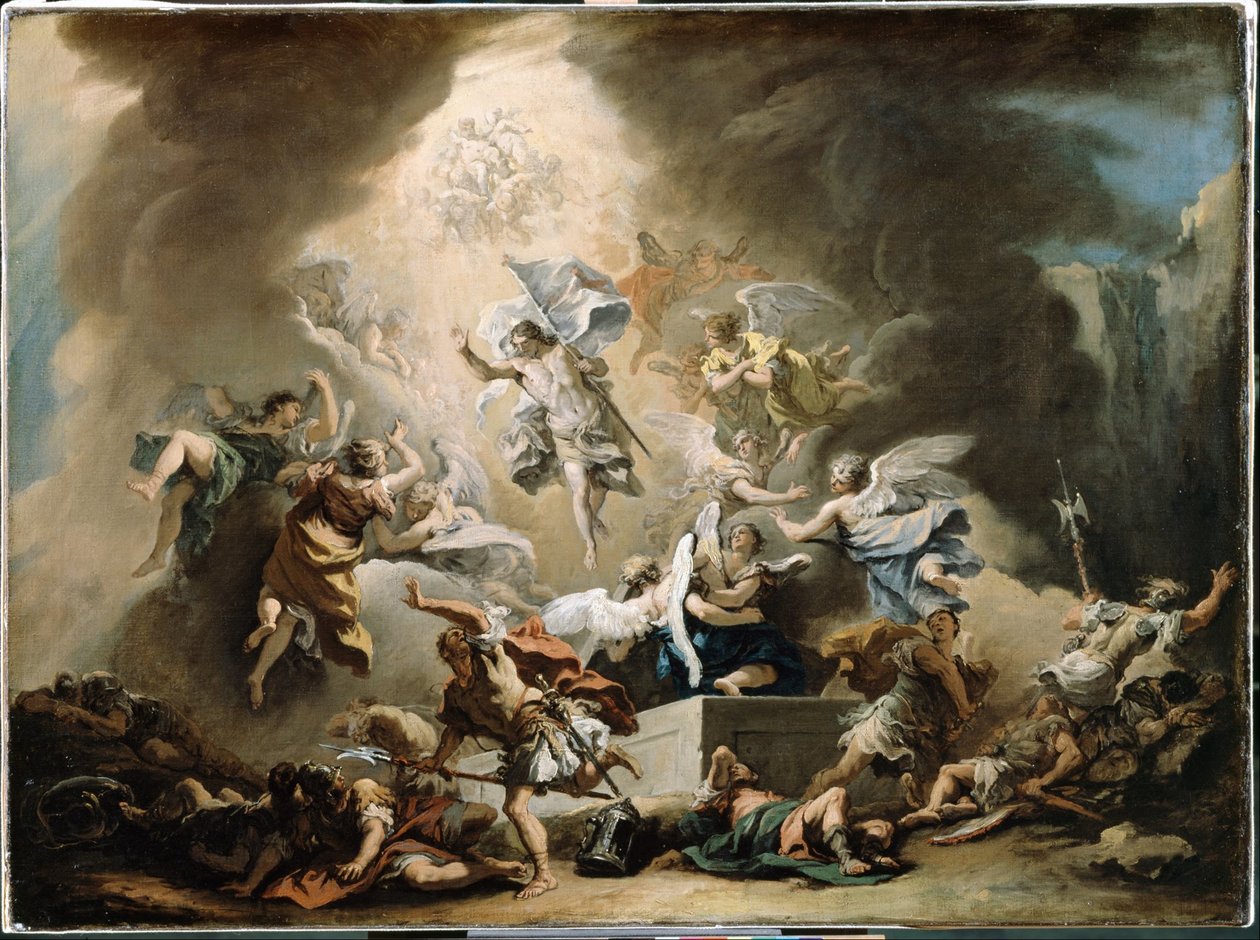 Ylösnousemus tekijältä Sebastiano Ricci