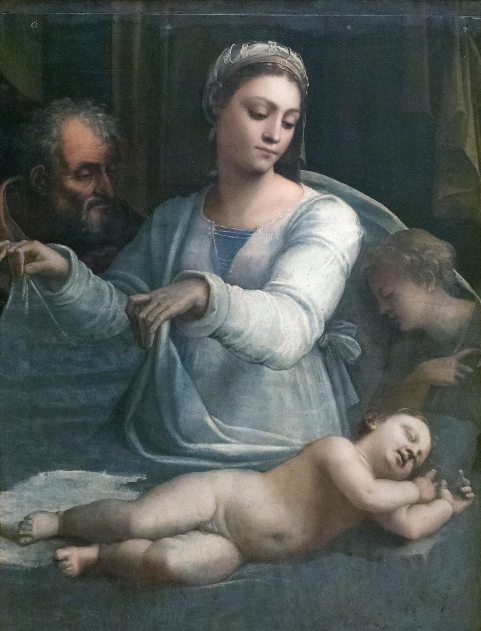 Hunnun Madonna tekijältä Sebastiano del (c.1485 1547) Piombo