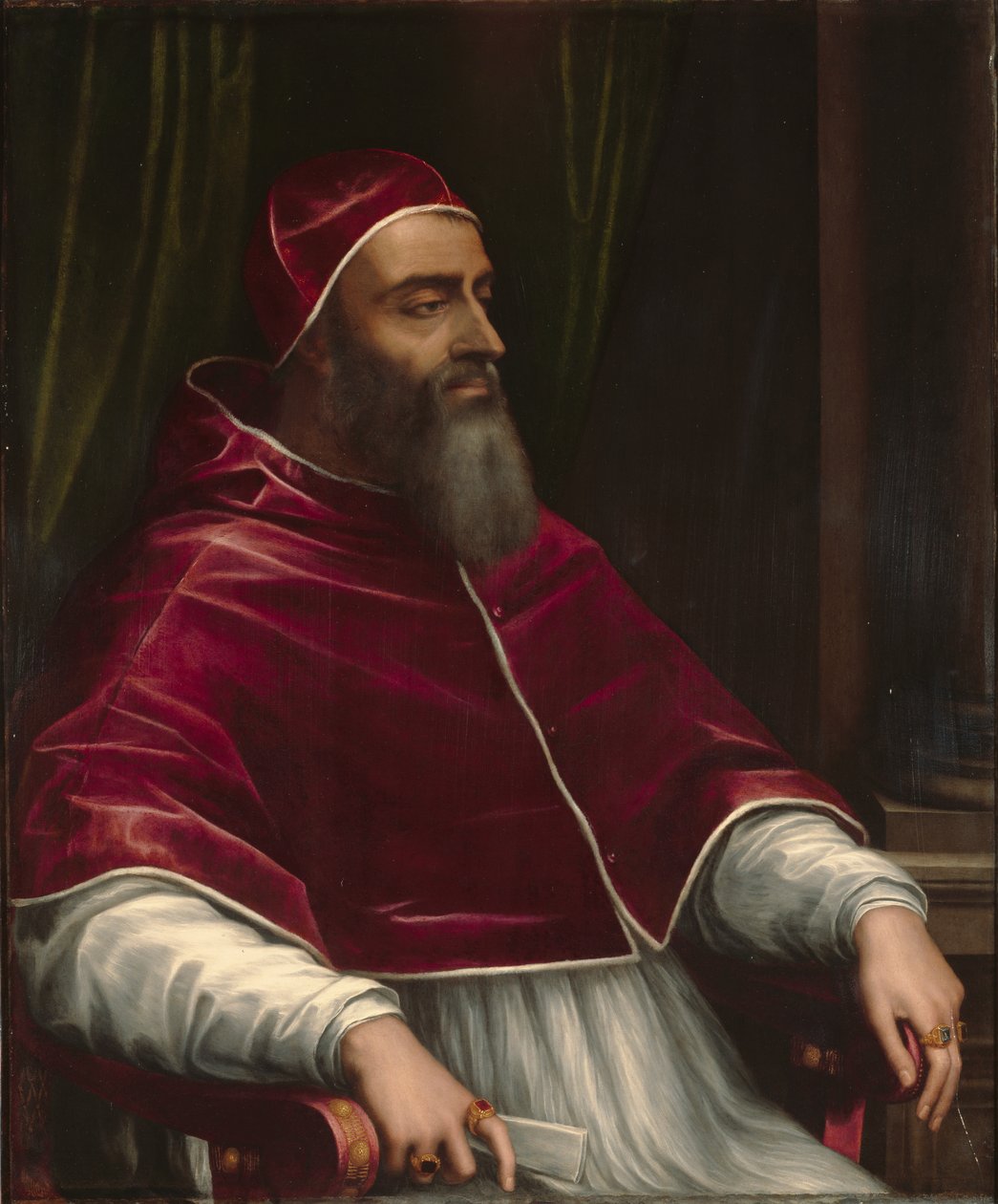 Paavi Klemens VII tekijältä Sebastiano del Piombo