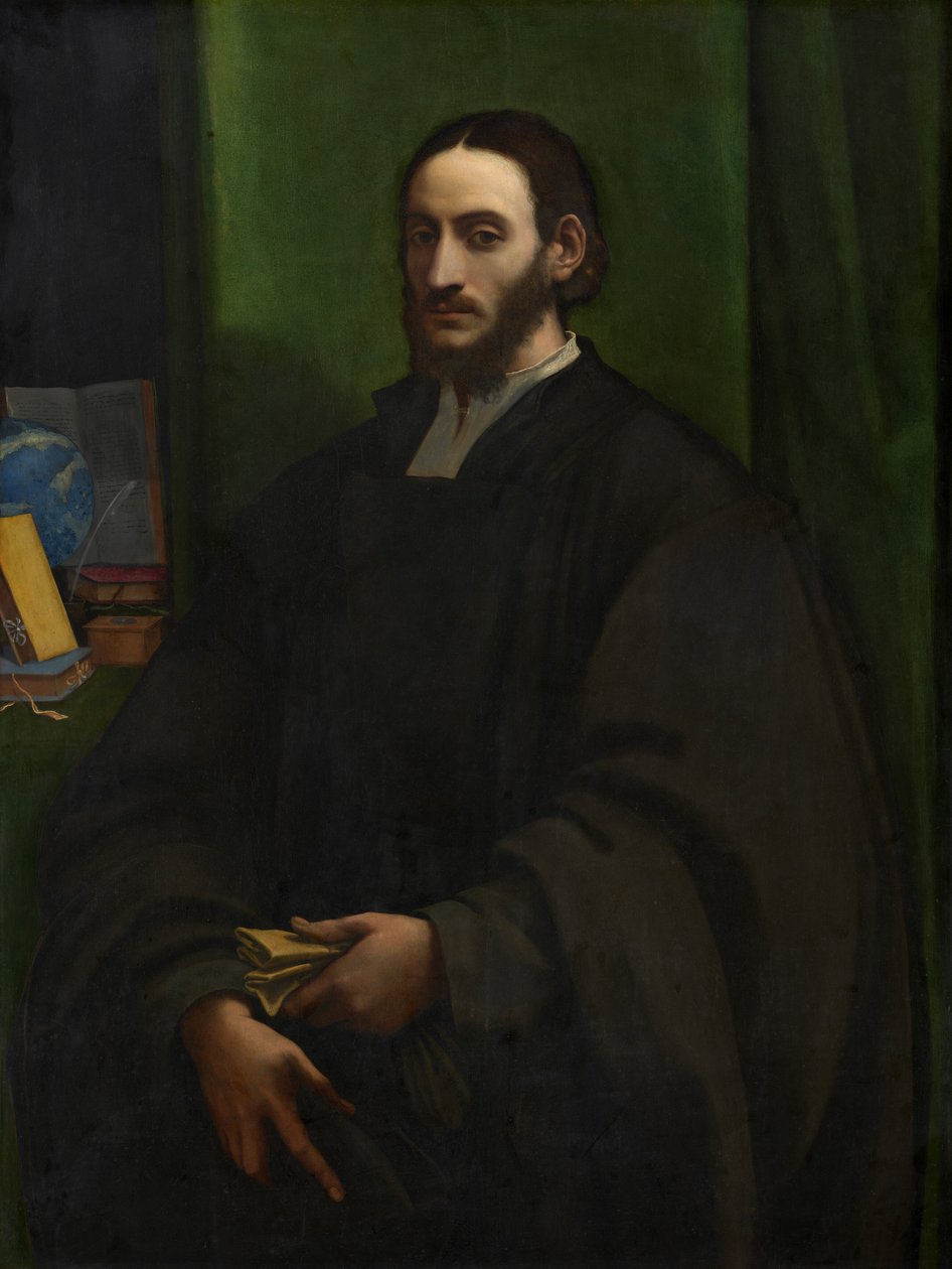 Humanistin muotokuva tekijältä Sebastiano del Piombo