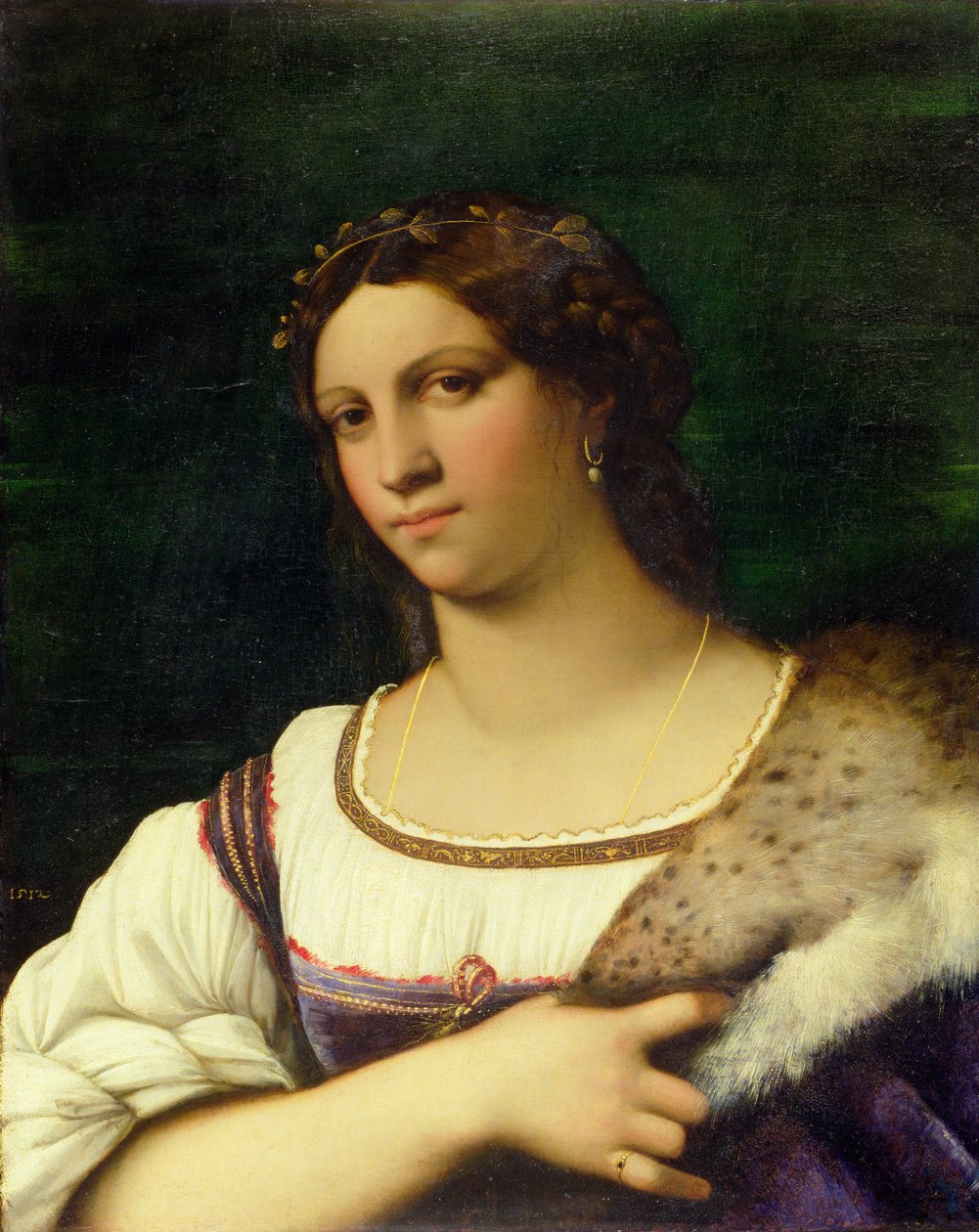 Naisen muotokuva, 1512 tekijältä Sebastiano del Piombo