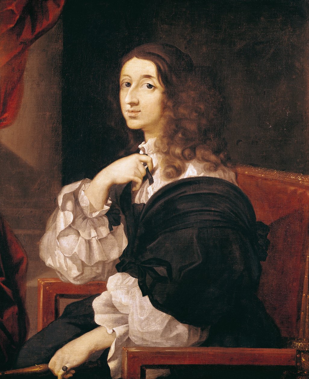 Ruotsin kuningatar Kristiina (1626-89) tekijältä Sébastien Bourdon