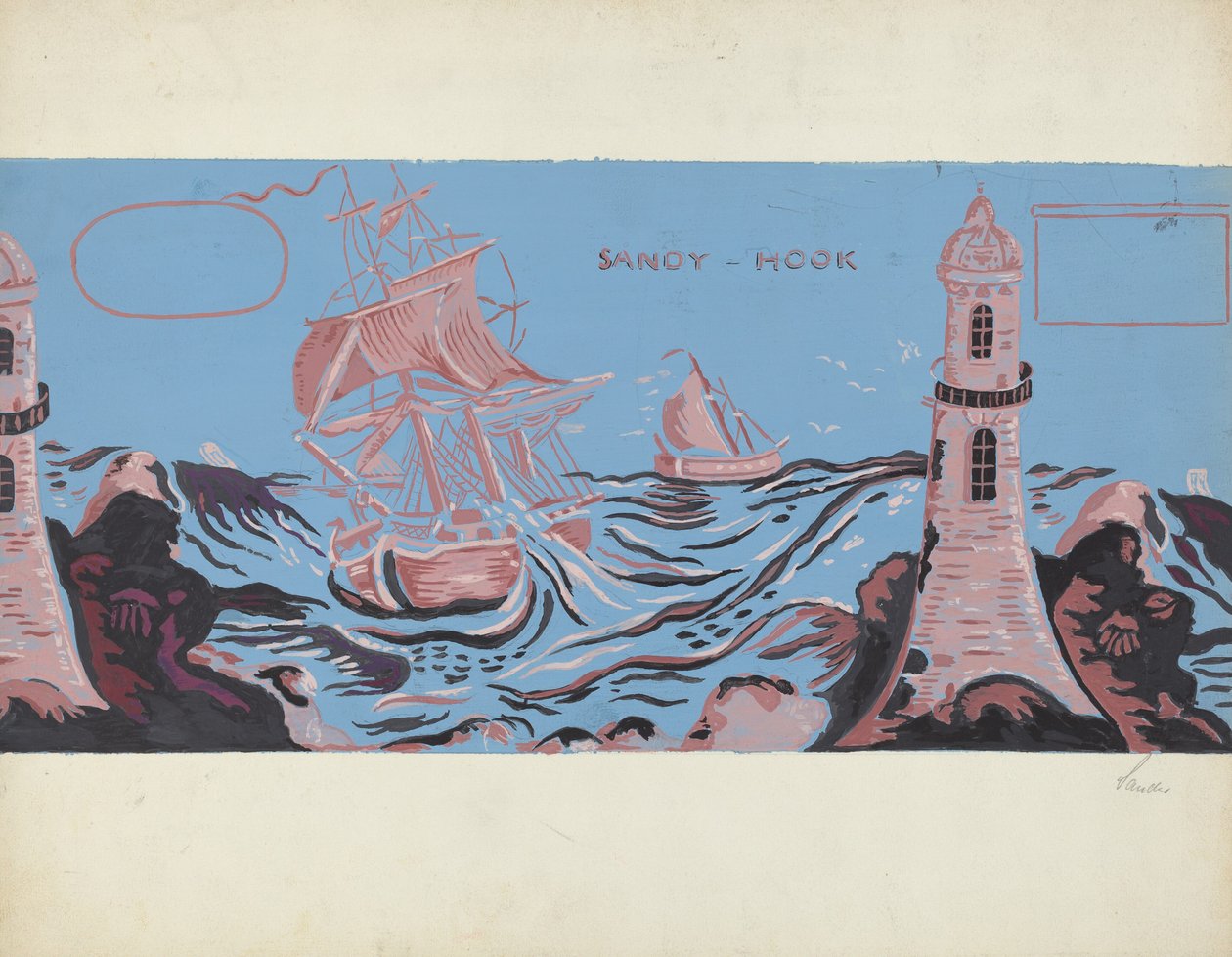 Bandbox, c. 1953. tekijältä Selma Sandler