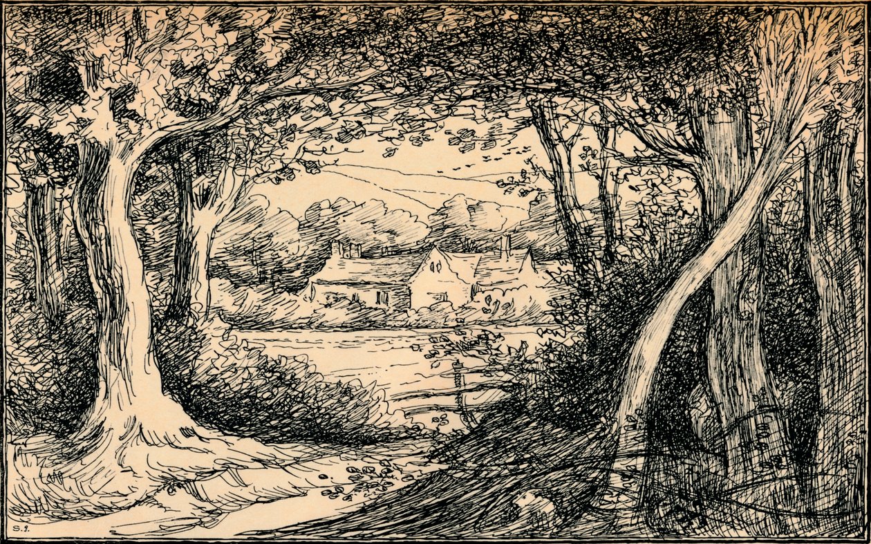 The End of the Glade, Epping Forest, c1900 tekijältä Selwyn Image