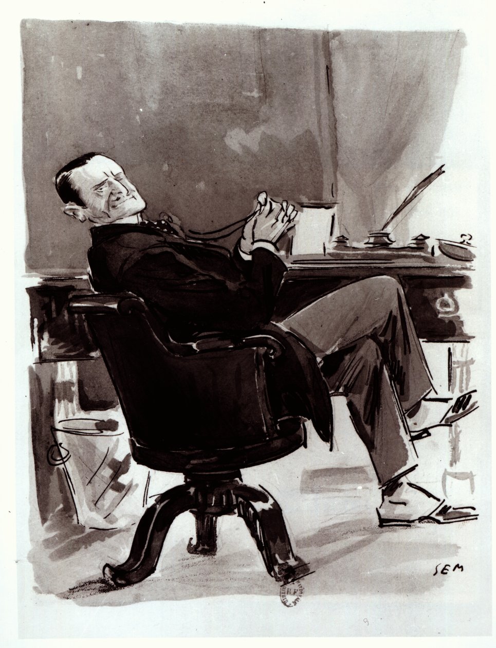 Georges Courteline (1858-1929) tekijältä Sem