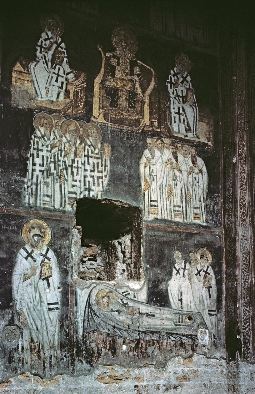 Stefan Nemanjan kokous, 1200-luvun alku tekijältä Serbian School