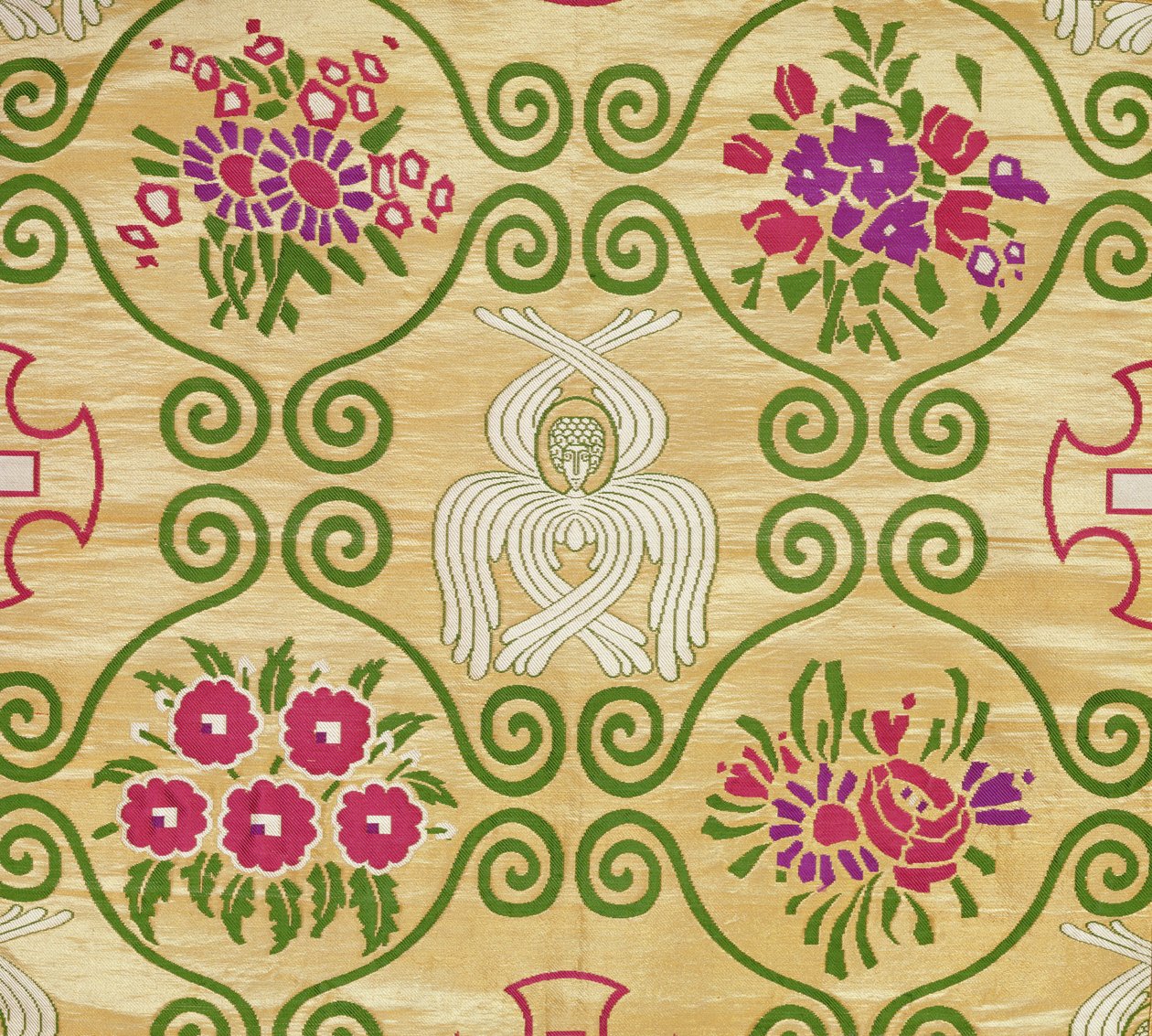 Olovjanishnikov Manufactory Gold Brocade, 1900-luvun alku (tekstiili) tekijältä Sergei Vashkov