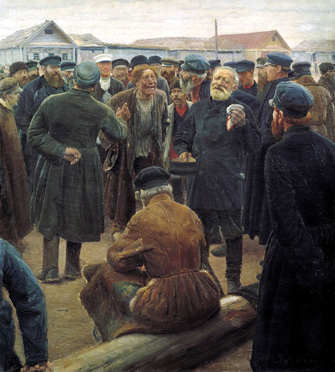 Maaseutukokouksessa, 1893. tekijältä Sergei Alexeevich Korovin