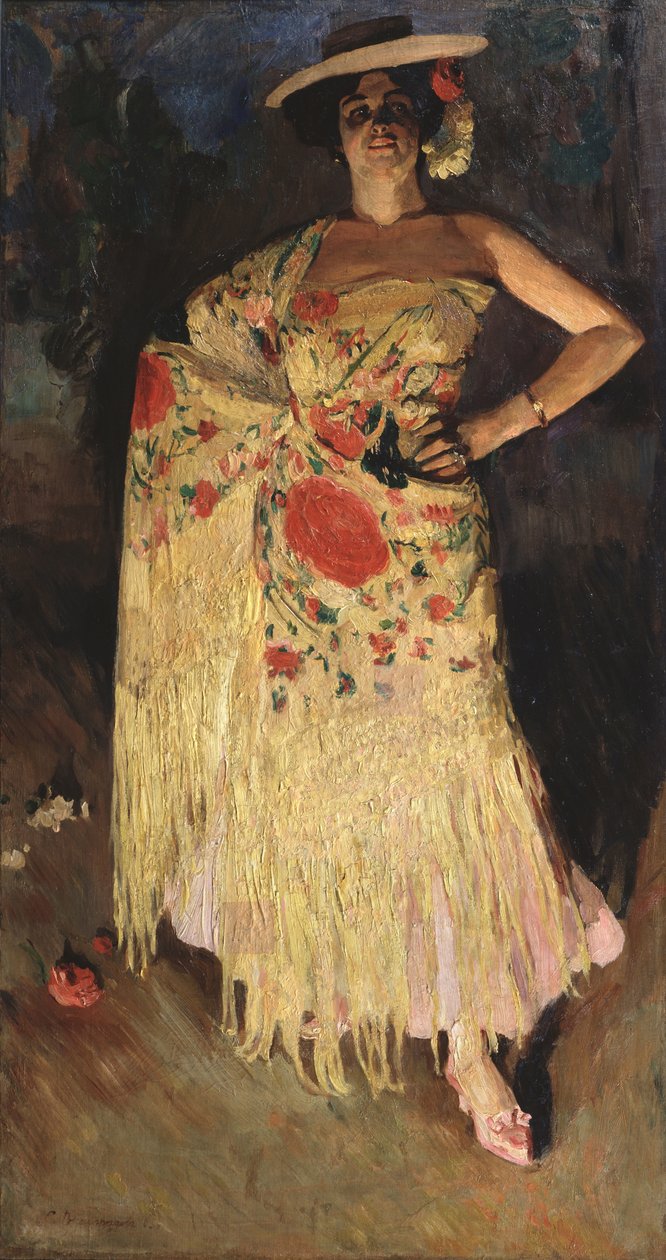 Tanssija, 1903 tekijältä Sergei Arsenevich Vinogradov