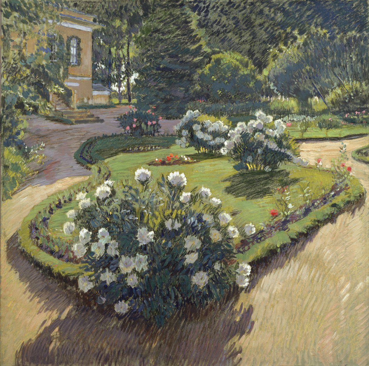 Puutarha, 1910 tekijältä Sergei Arsenevich Vinogradov