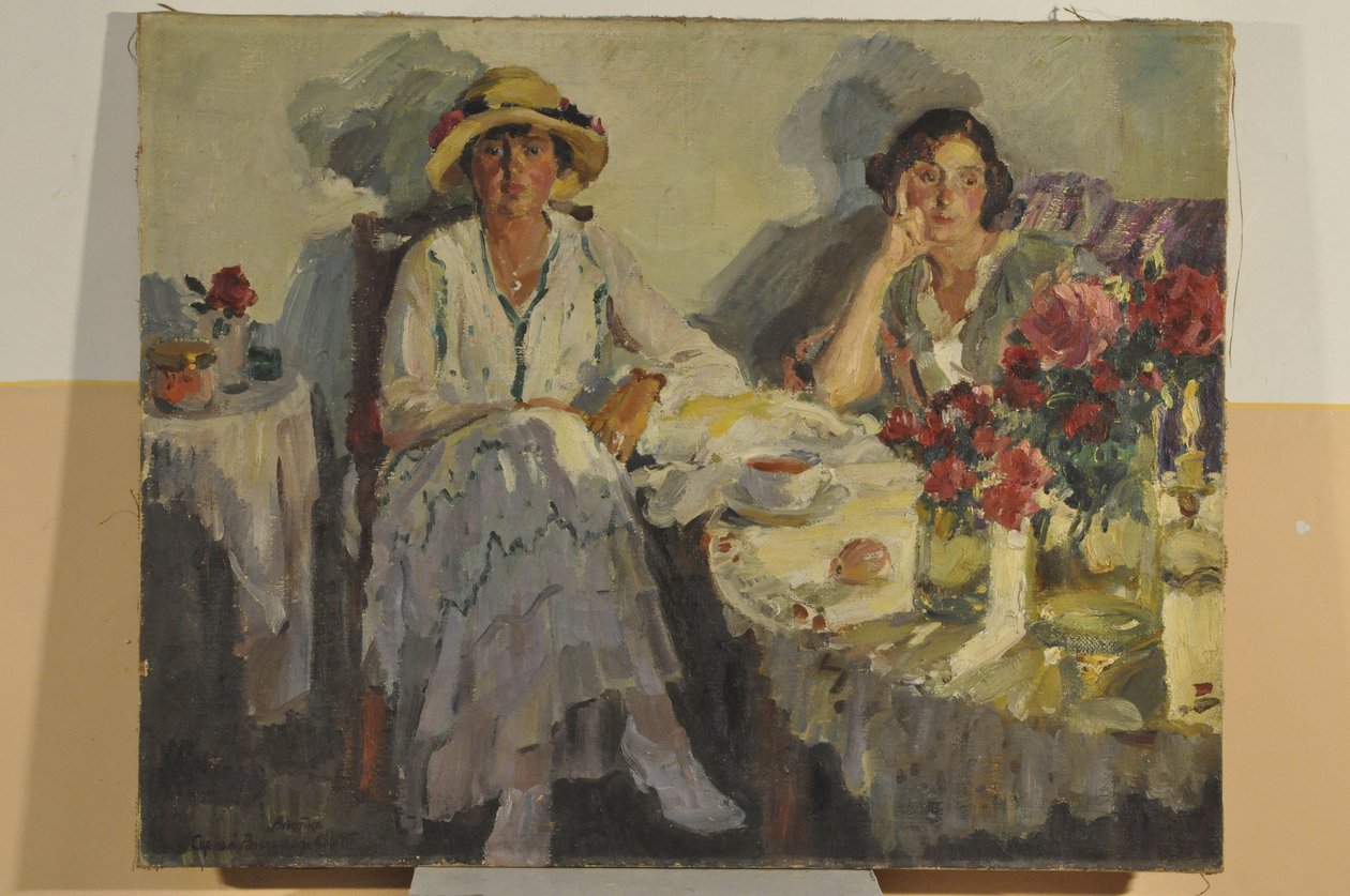 Syksyilta tulossa alas, 1915 tekijältä Sergei Arsenevich Vinogradov