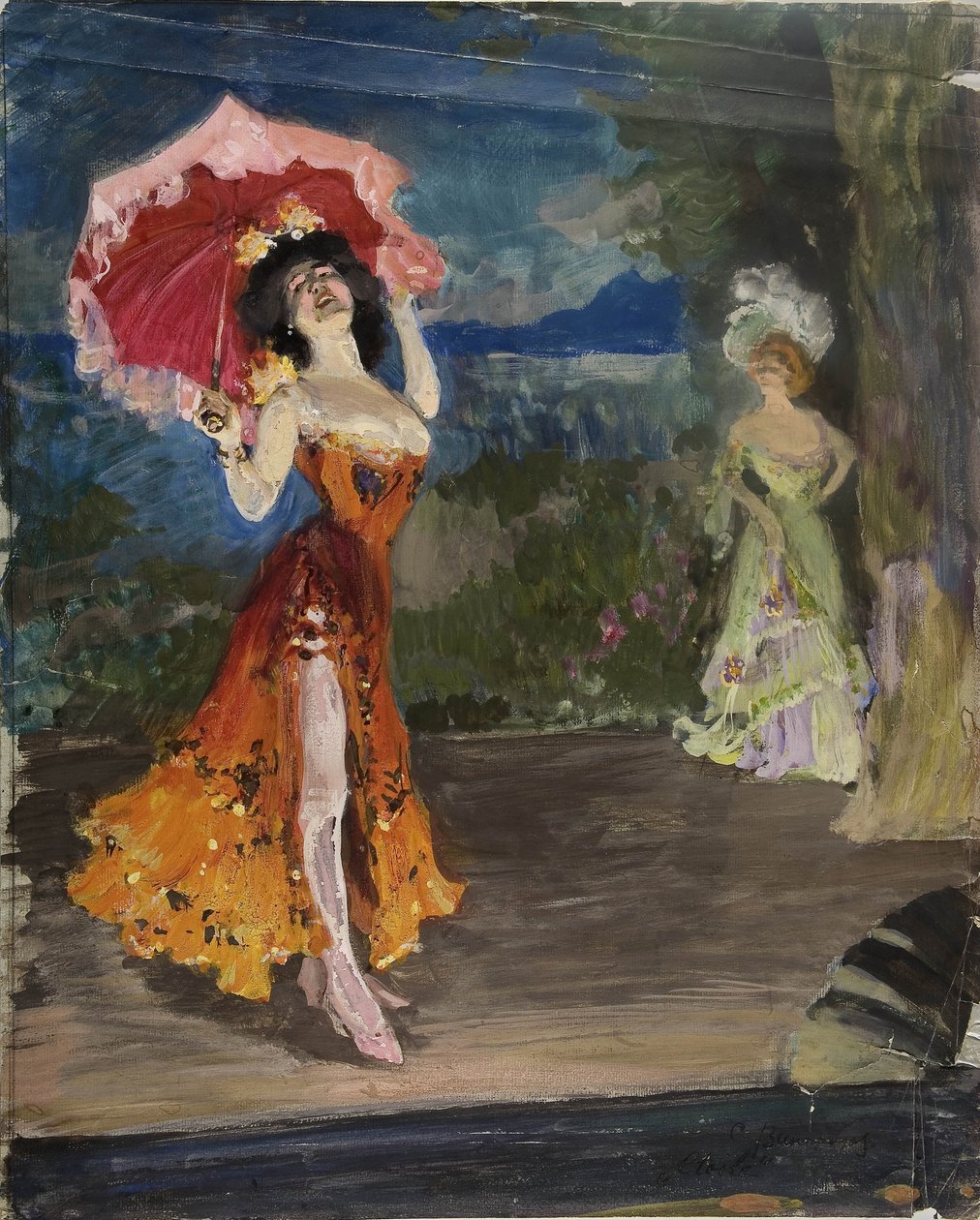 Tanssija, 1900-luvun alku tekijältä Sergei Arsenevich Vinogradov