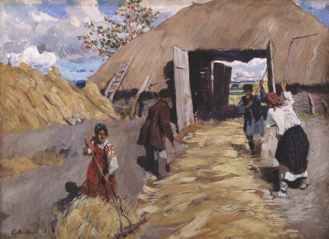 Puinti, 1916 tekijältä Sergei Arsenevich Vinogradov