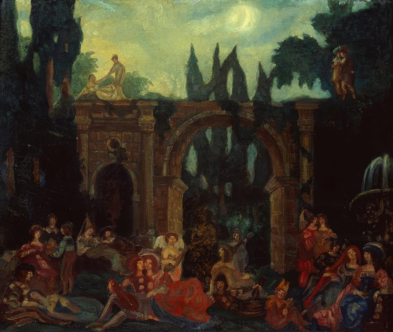 Boccaccio, Dekamerone / Sudeikin tekijältä Sergei Jurjewitsch Sudeikin