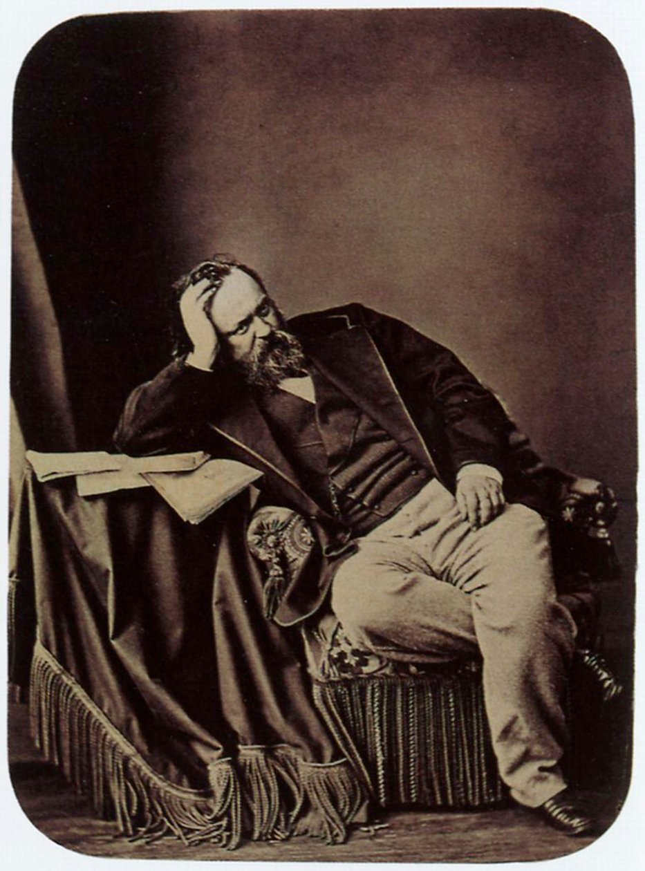 Alexander Herzen, venäläinen kirjailija ja ajattelija, 1861 tekijältä Sergei Lvovich Levitsky