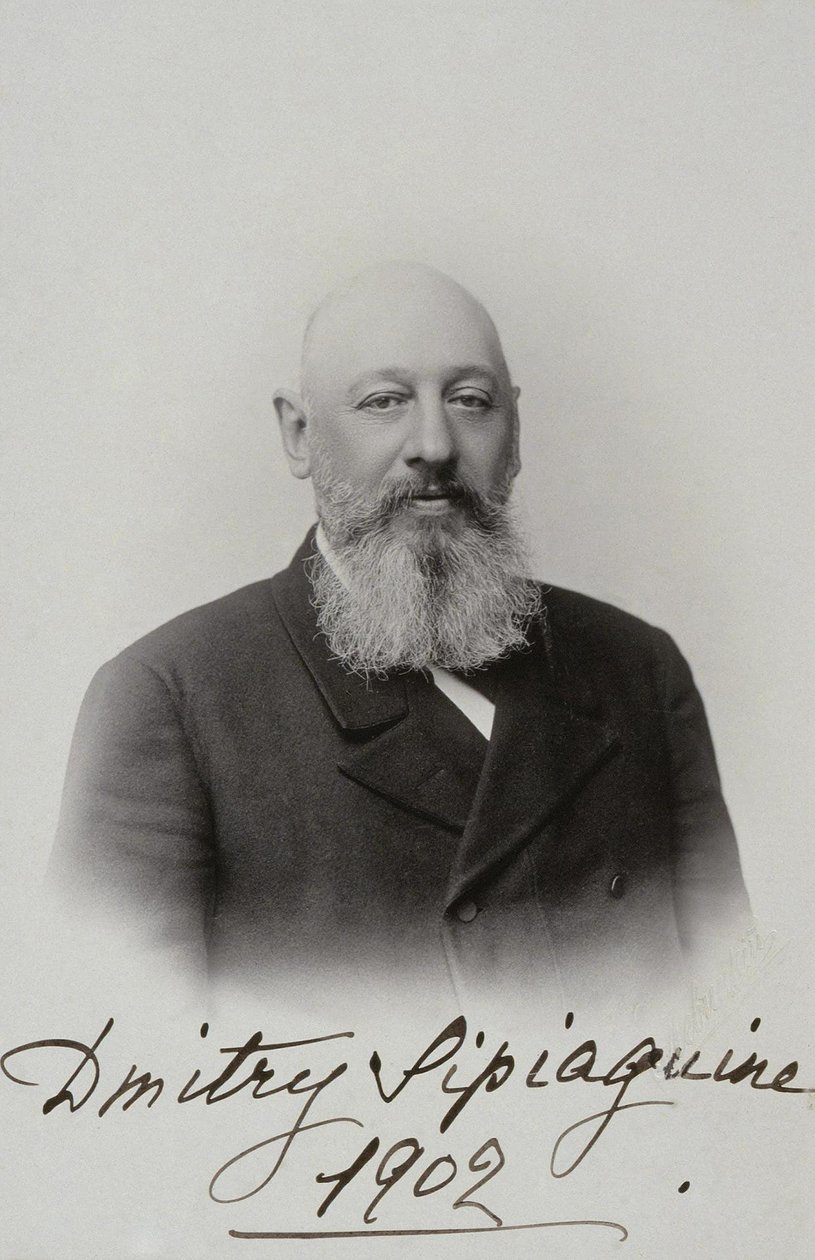 Dmitri Sergejevitš Sipjaginin muotokuva 1853-1902, 1902 tekijältä Sergei Lvovich Levitsky