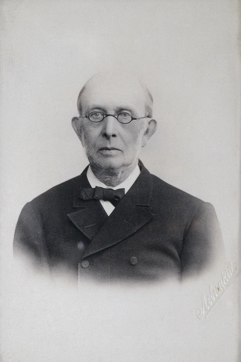 Konstantin Petrovitš Pobedonostsevin muotokuva 1827-1907, 1902 tekijältä Sergei Lvovich Levitsky