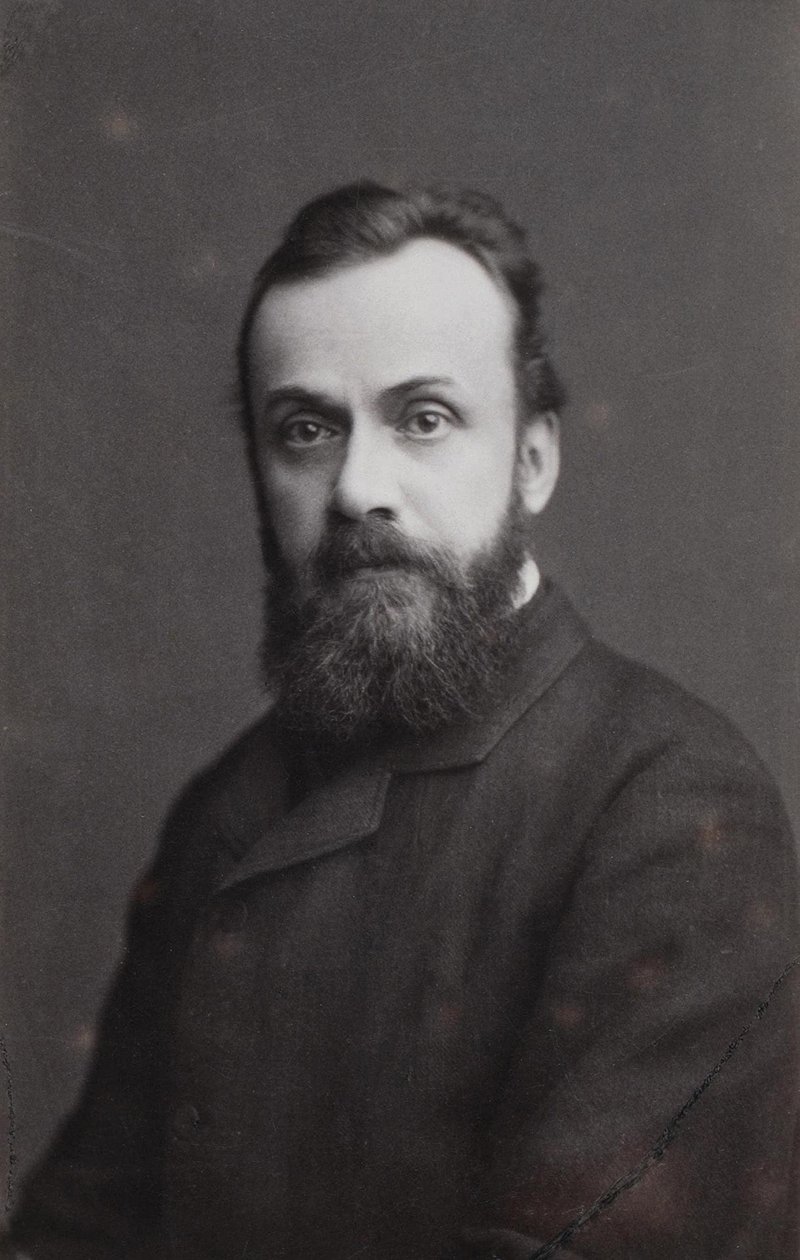 Muotokuva kirjailija Gleb Ivanovich Uspensky 18431902, 1870 tekijältä Sergei Lvovich Levitsky